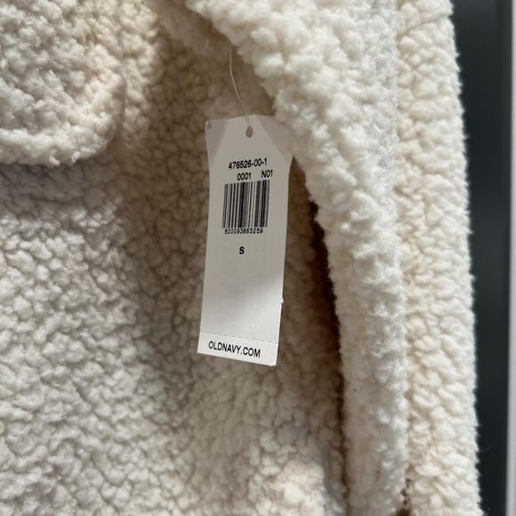 Sherpa off white jacket men's size S NWT - Picture 2 of 4